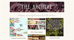 Desktop Screenshot of printpatternarchive.com